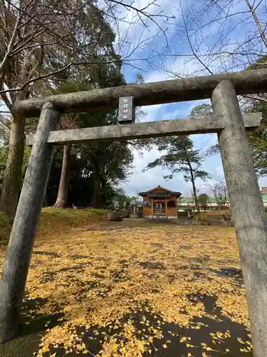 熊野神社の鳥居