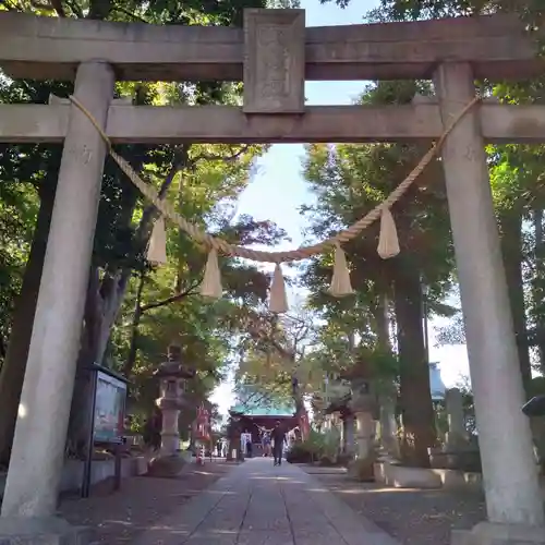 篠原八幡神社の鳥居