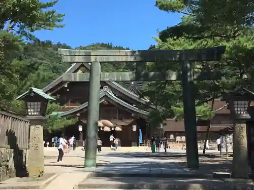 出雲大社の鳥居