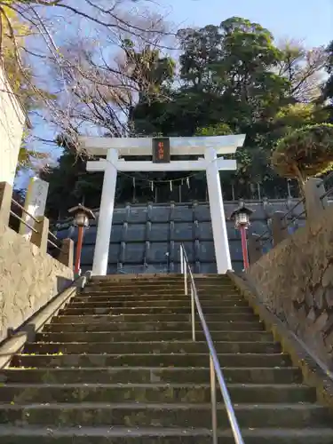 杉山社の鳥居