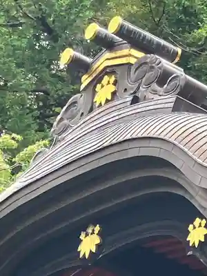 白旗神社の芸術