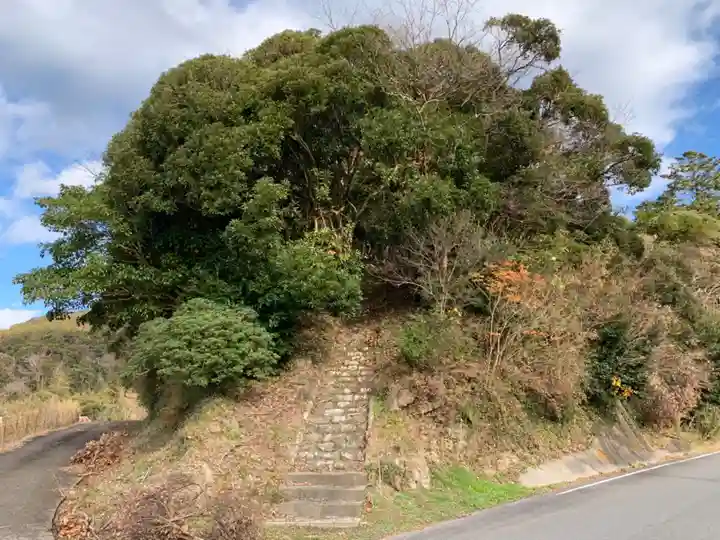 石堂原八幡神社の自然