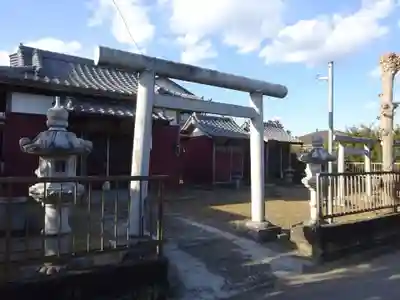 面足神社の鳥居