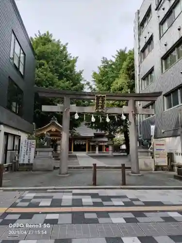 小梳神社の鳥居