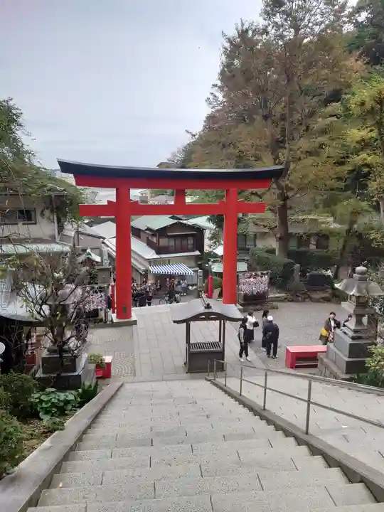 江島神社の鳥居