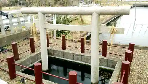 息栖神社の鳥居