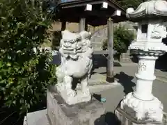 上根神社の狛犬