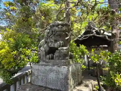 小名浜諏訪神社 ~海の鎮守様~の狛犬