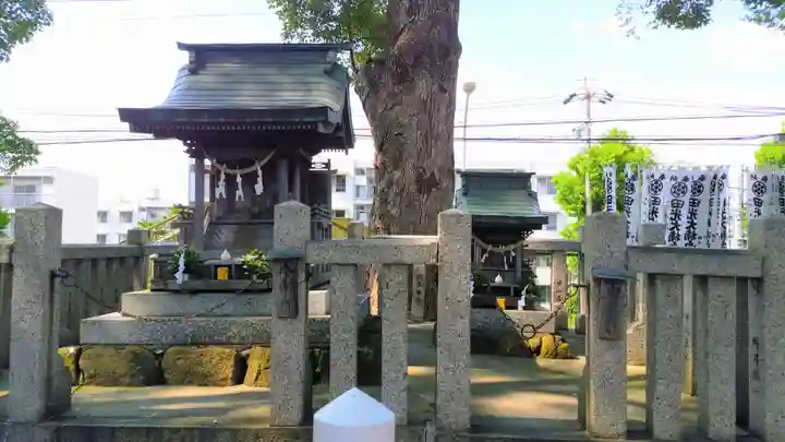 田光八幡社の末社・摂社