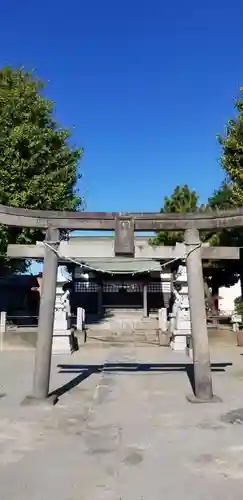 稲荷神社の鳥居