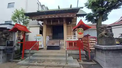 皆中稲荷神社の本殿・本堂