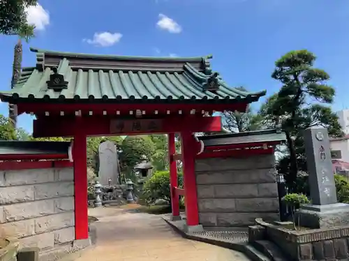 眞徳寺の山門・神門