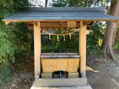 星宮神社の手水舎