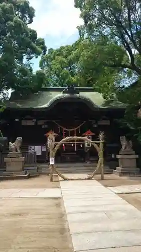 海老江八坂神社の本殿・本堂
