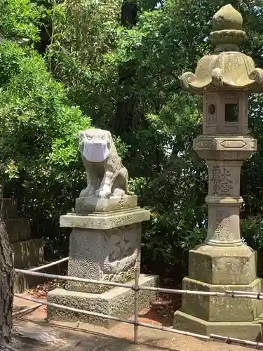 賀露神社の狛犬