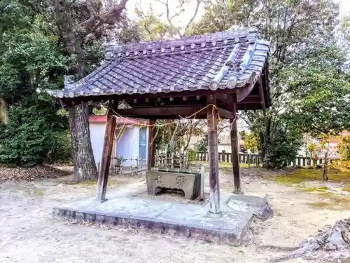 熊野社（築地熊野社）の手水舎