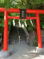 雷神社の鳥居