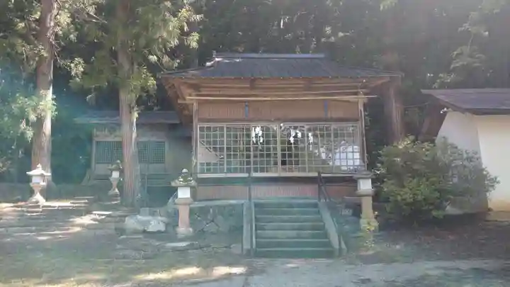 諏訪社神明社合殿(長野県)