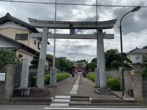 高師八幡神社の鳥居