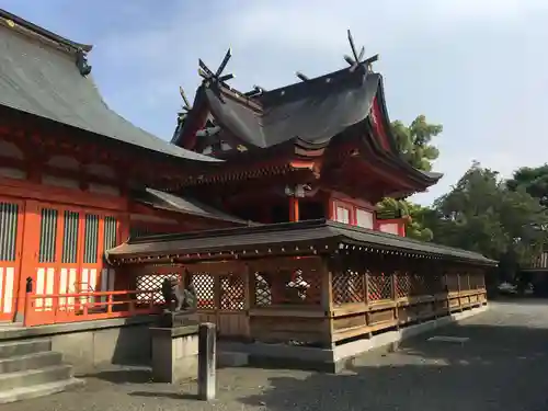 八代神社の本殿