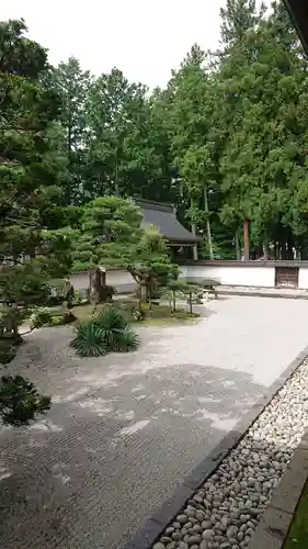 恵林寺の庭園