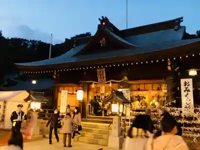 多井畑厄除八幡宮の本殿・本堂