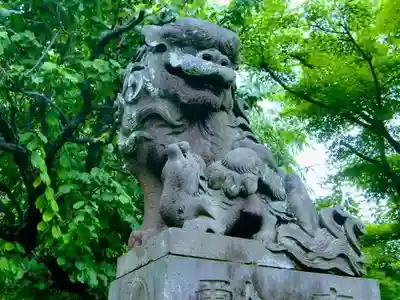 検見川神社の狛犬