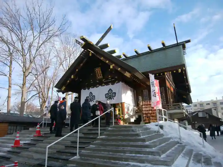 札幌諏訪神社の初詣