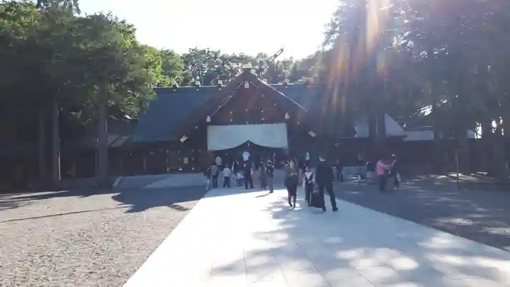 北海道神宮の本殿・本堂