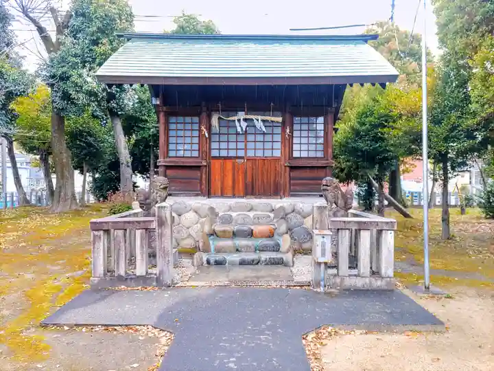 神明社(新神戸)の本殿・本堂