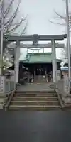 上平間八幡大神の鳥居