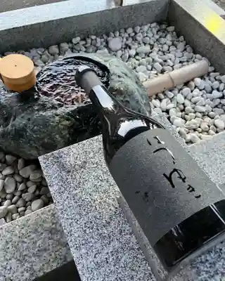 潮見ヶ岡神社の手水舎