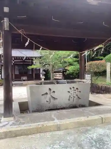 八幡神社（妻木）の手水