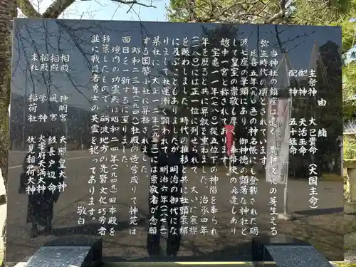 越中一宮 髙瀬神社(富山県)