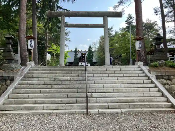 上川神社の鳥居