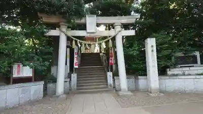 千束八幡神社の鳥居