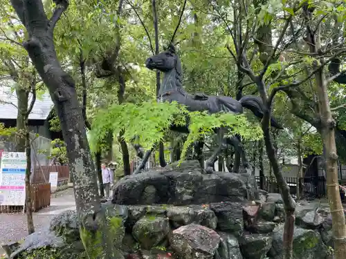 若宮神明社の狛犬