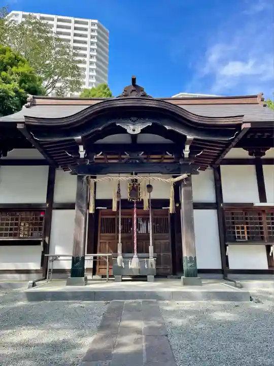 白旗神社(品濃白旗神社)(神奈川県)
