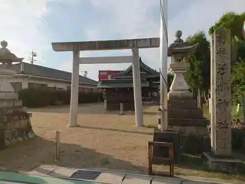 清嶋神社の鳥居