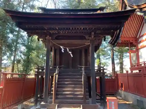大井俣窪八幡神社の末社・摂社
