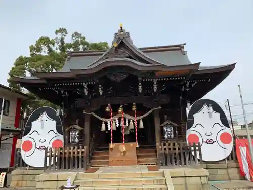 溝口神社の本殿・本堂
