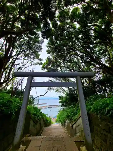 酒列磯前神社の鳥居