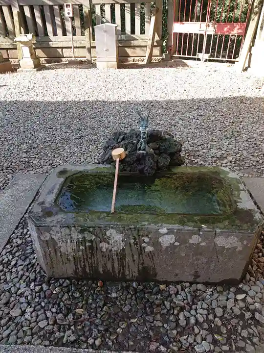 仙波東照宮の手水舎