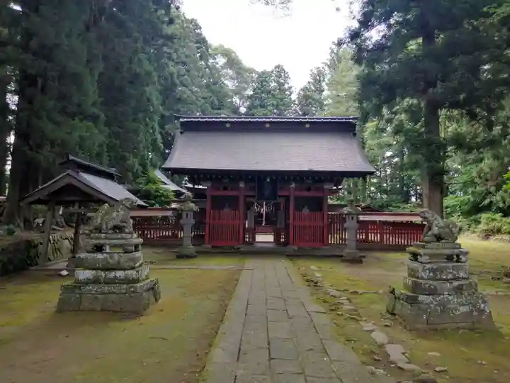 都々古別神社(八槻)の本殿・本堂