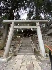 日光大室高龗神社の鳥居