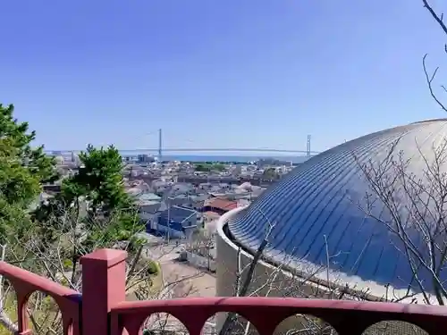 柿本神社の景色