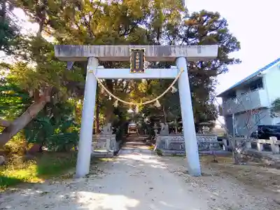 大宮神明社の鳥居