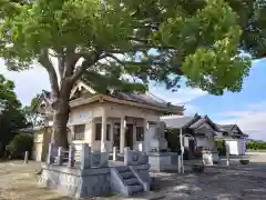 神明社・八幡社・天満宮合殿の自然