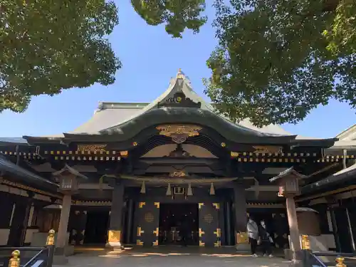 穴八幡宮の本殿・本堂