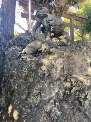 牛嶋神社の狛犬